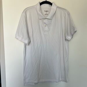 Goodfellow & Co White Polo Shirt Classic Style